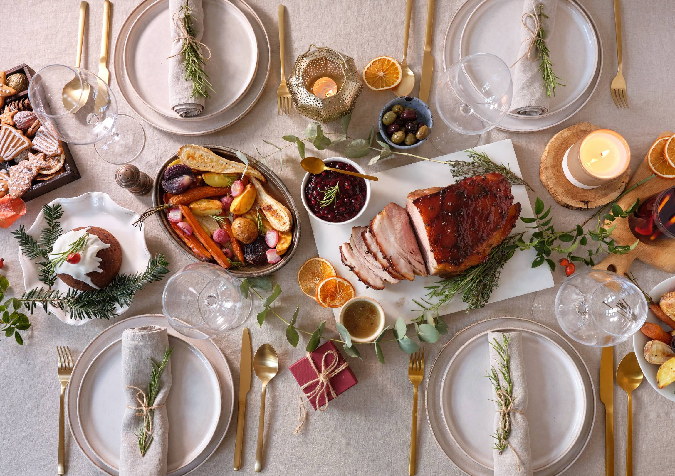 Bewaar voor ons een plekje aan de kersttafel