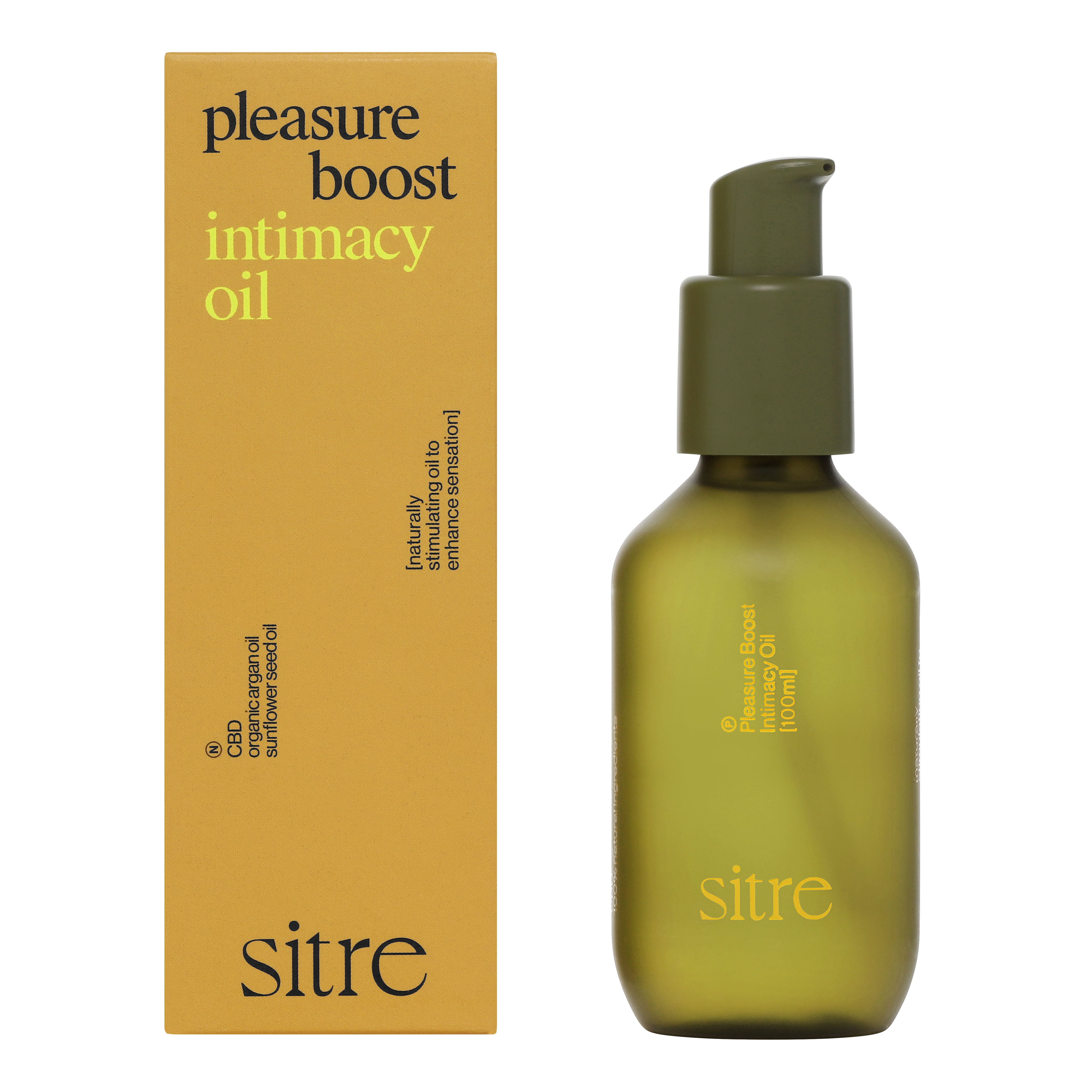 Sitre oil pleasure boost 100ml
