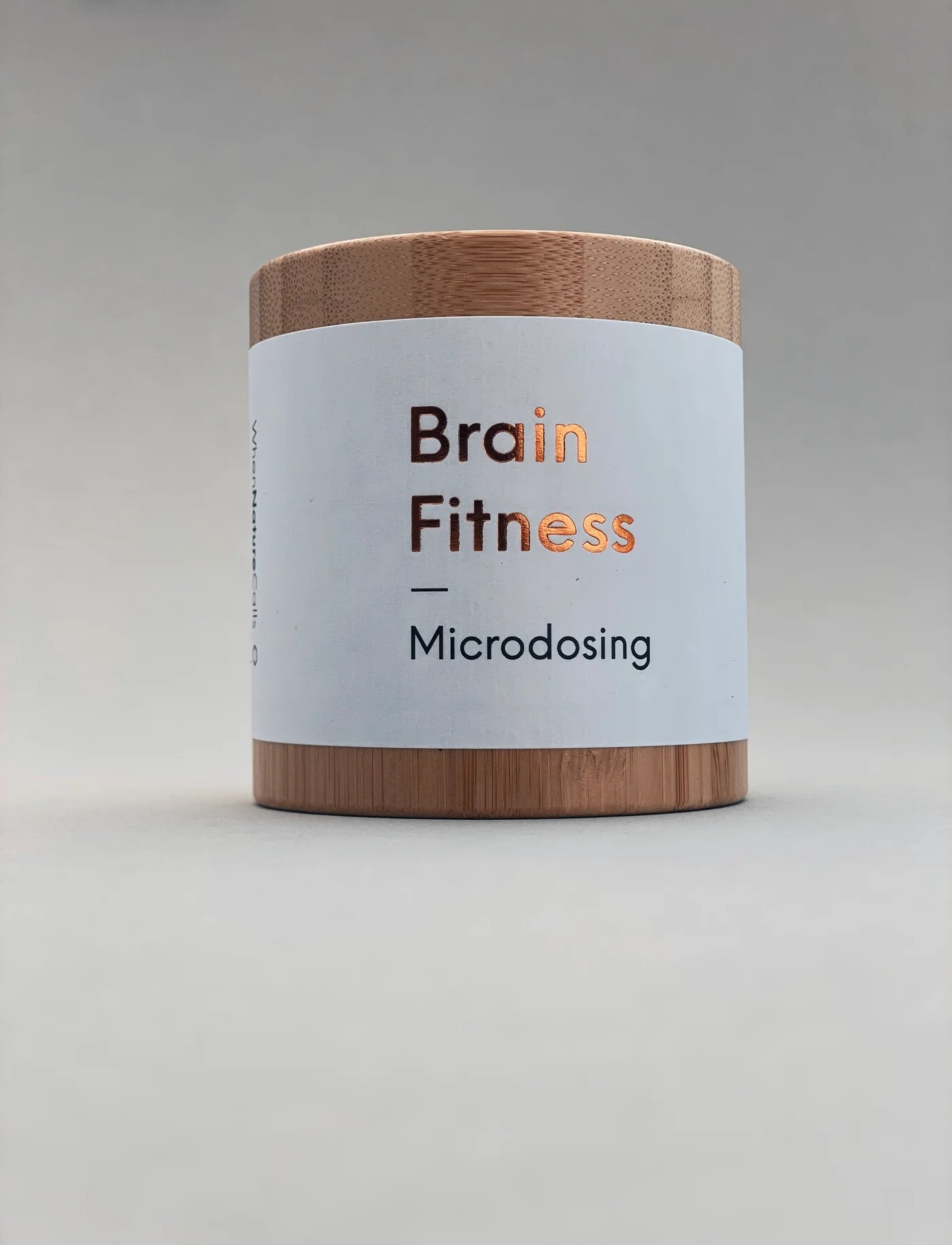fresh psilocybin microdoses in a bamboo jar by When Nature Calls