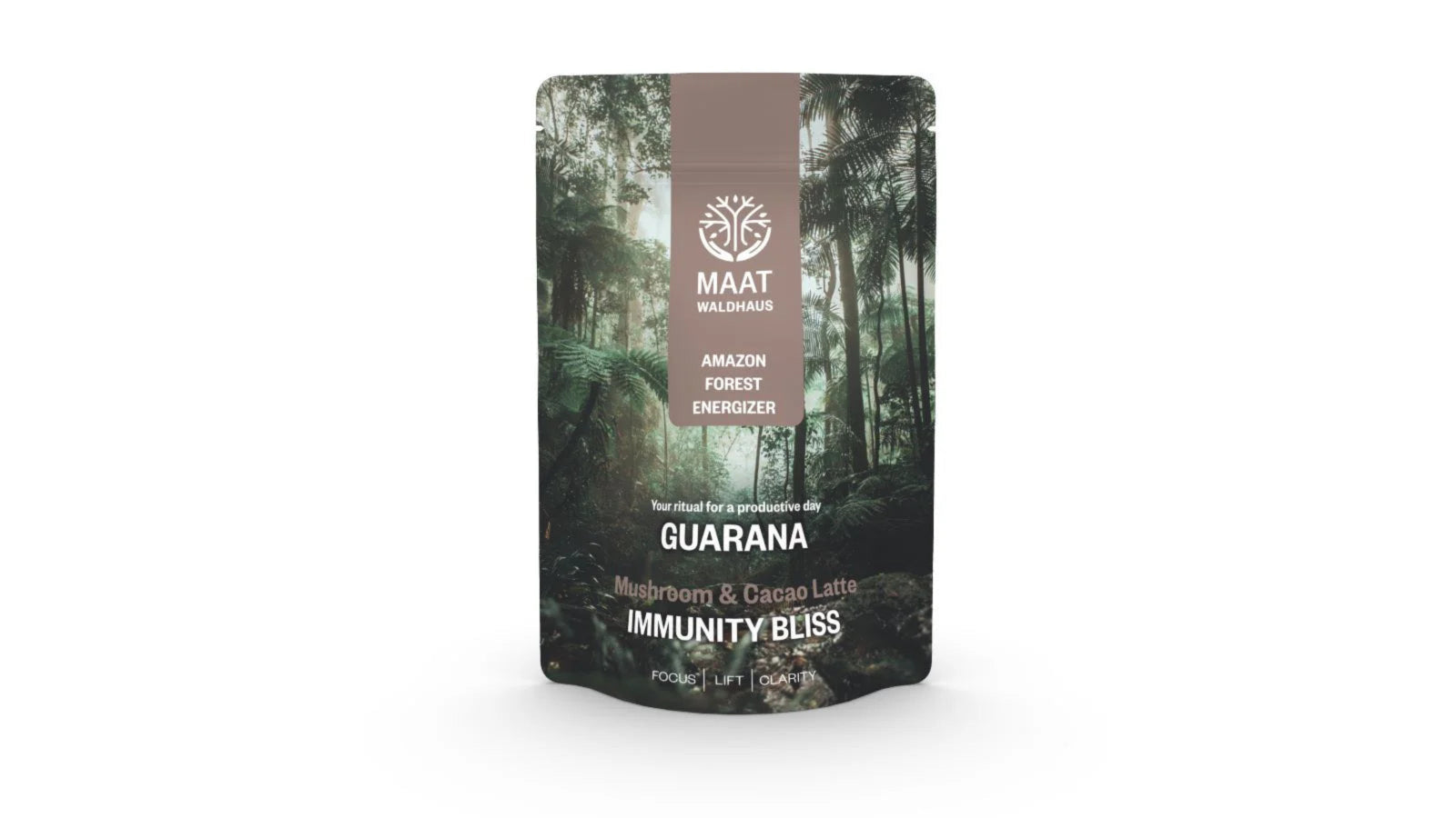 Wild guarana & mushroom latte | Immunity Bliss
