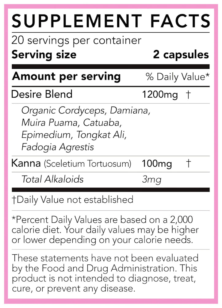 Hearthstone Kanna Desire Capsules - When Nature Calls
