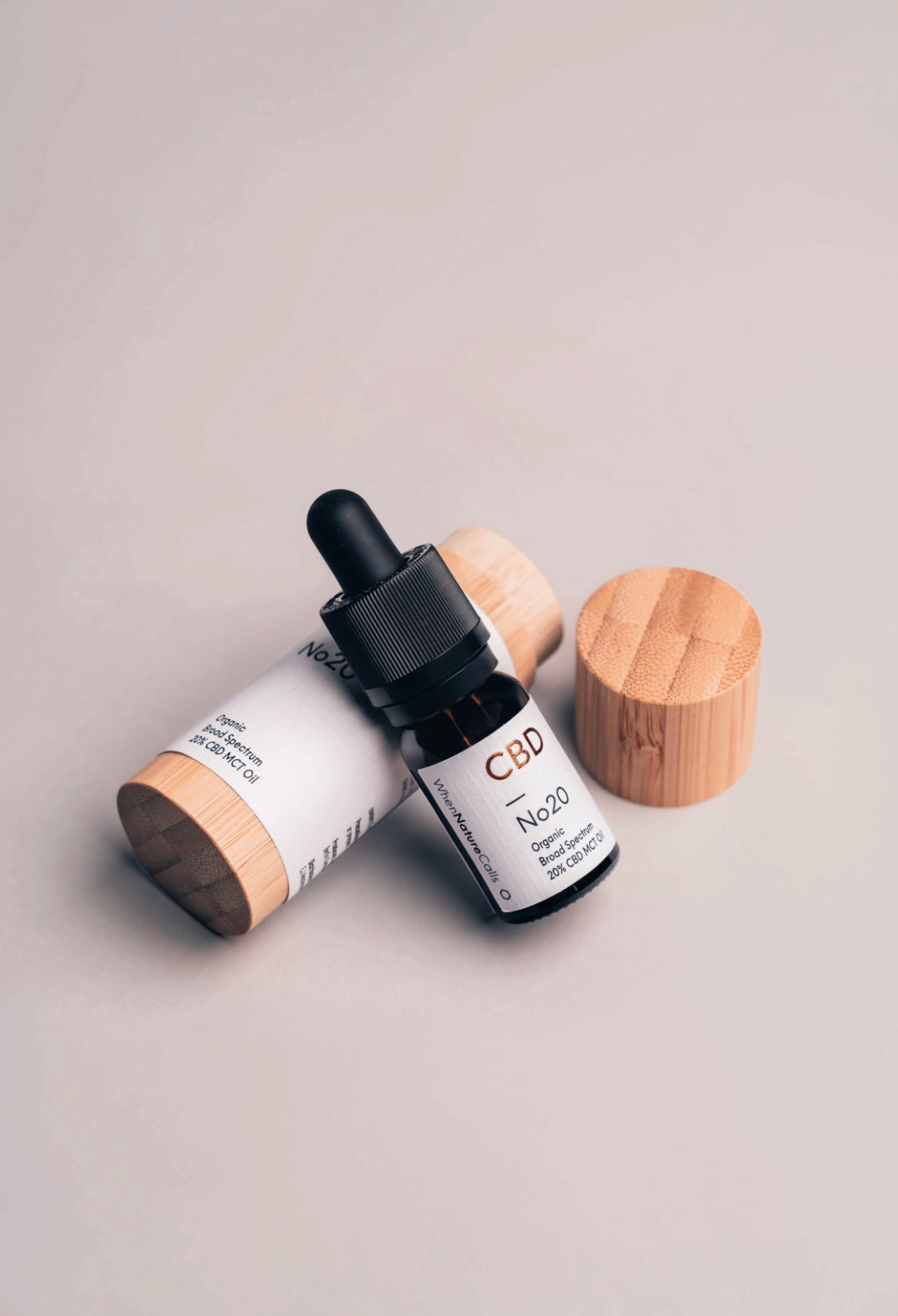 When Nature Calls Organic Broad Spectrum 20% CBD MCT Oil