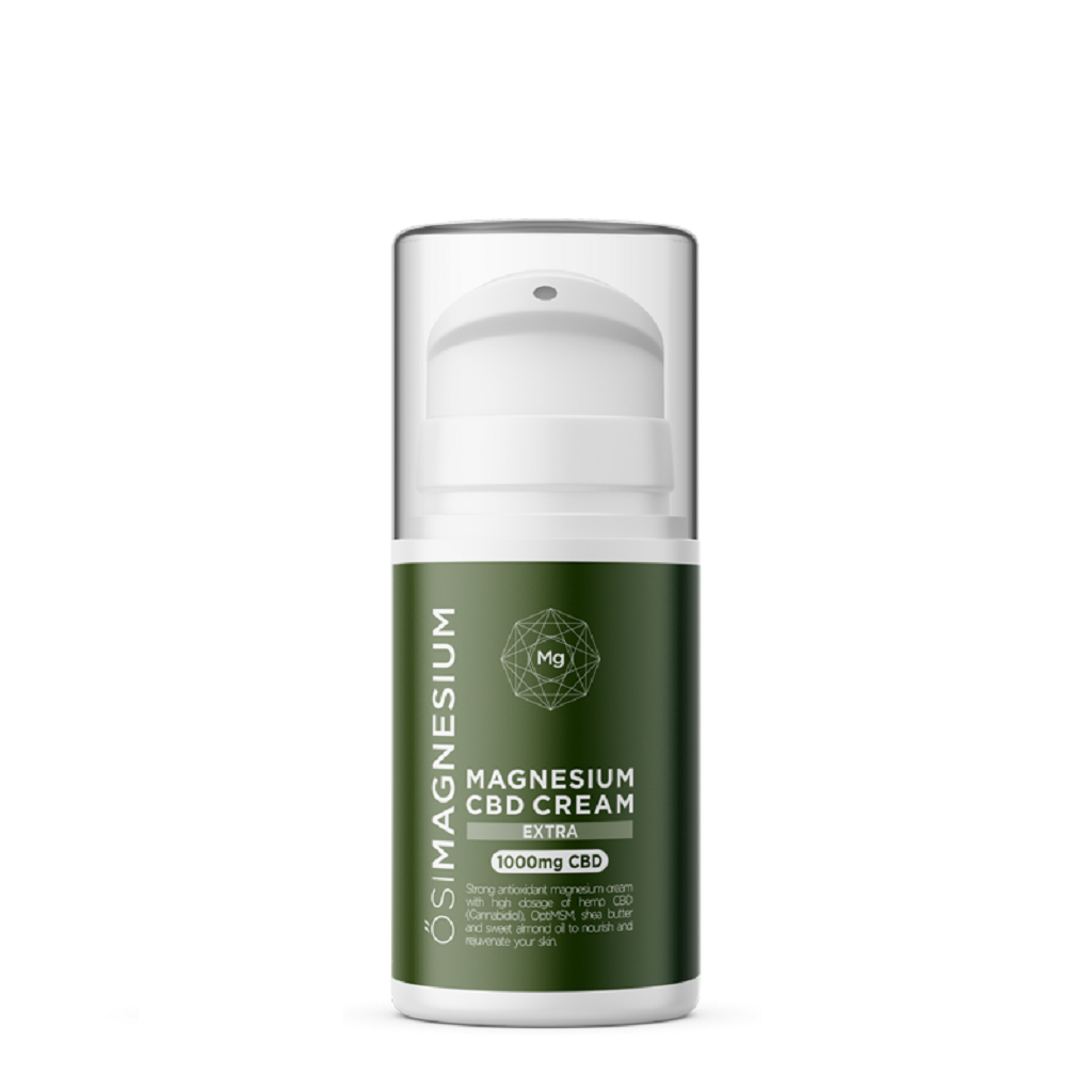 Magnesium CBD Cream Extra 1000mg CBD - When Nature Calls