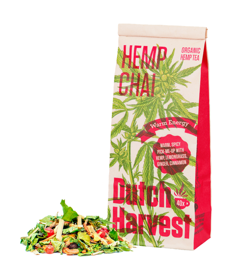 Dutch harvest tea mix with lemongrass and hemp