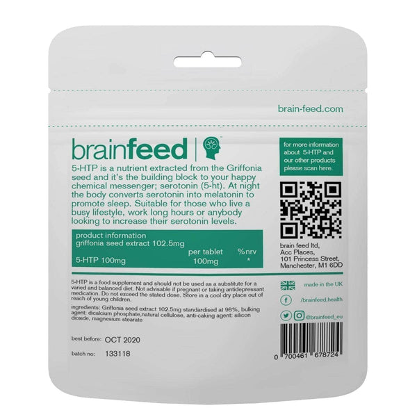 Tabletas de 5-HTP de Feed Brainfeed