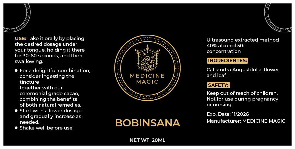 Medicine Magic Bobinsana Tincture - When Nature Calls