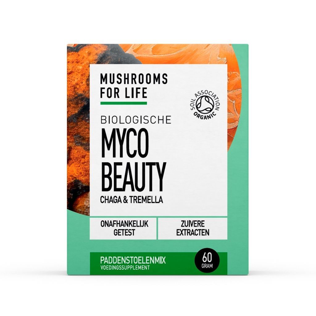 Mushrooms 4 Life Myco Beauty Powder Front Packaging When Nature Calls