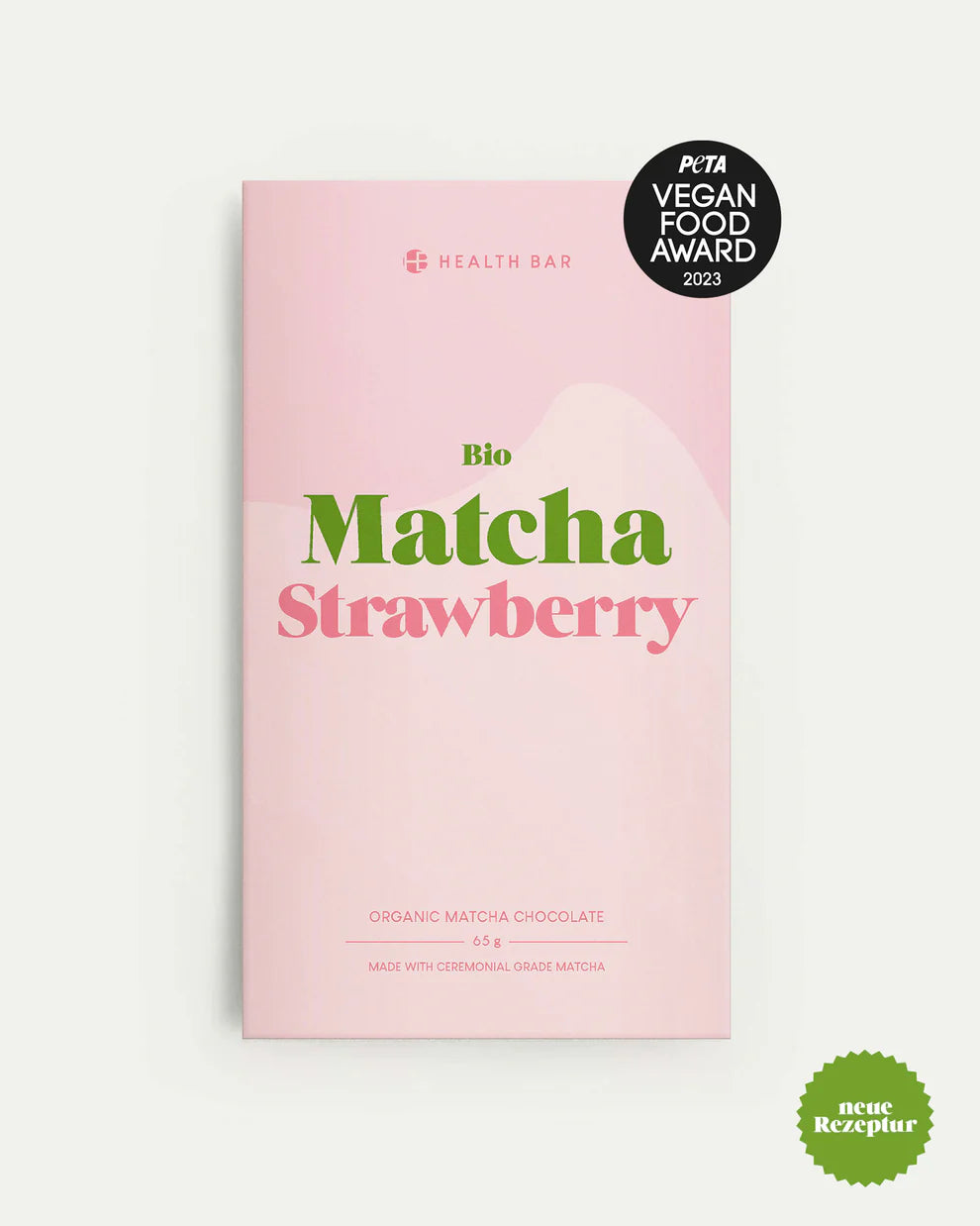Strawberry Matcha Chocolate HealthBar