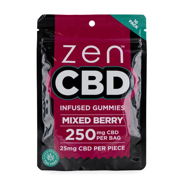 Zen CBD Mixed Berry Gummies - When Nature Calls