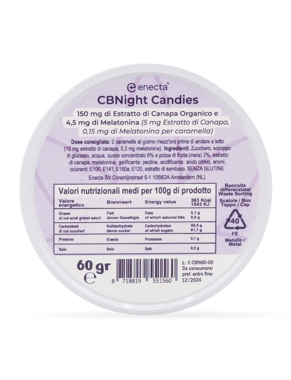 Enecta CBDnight candies sleep - When Nature Calls