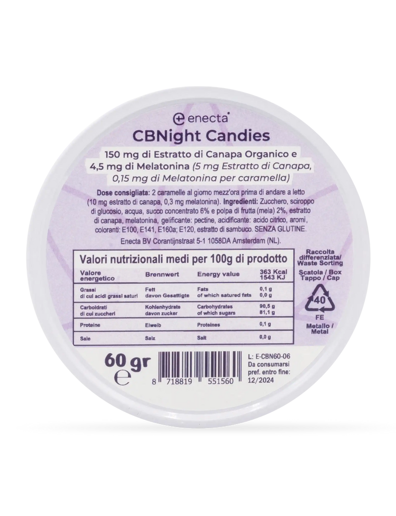 Enecta CBDnight candies sleep - When Nature Calls