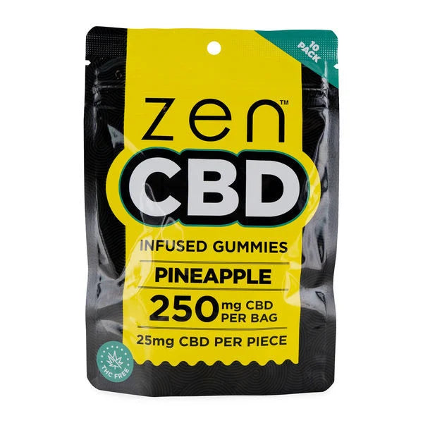 Zen CBD Pineapple Gummies - When Nature Calls