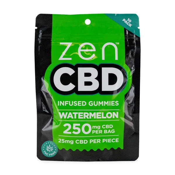 Zen CBD Watermelon Gummies - When Nature Calls