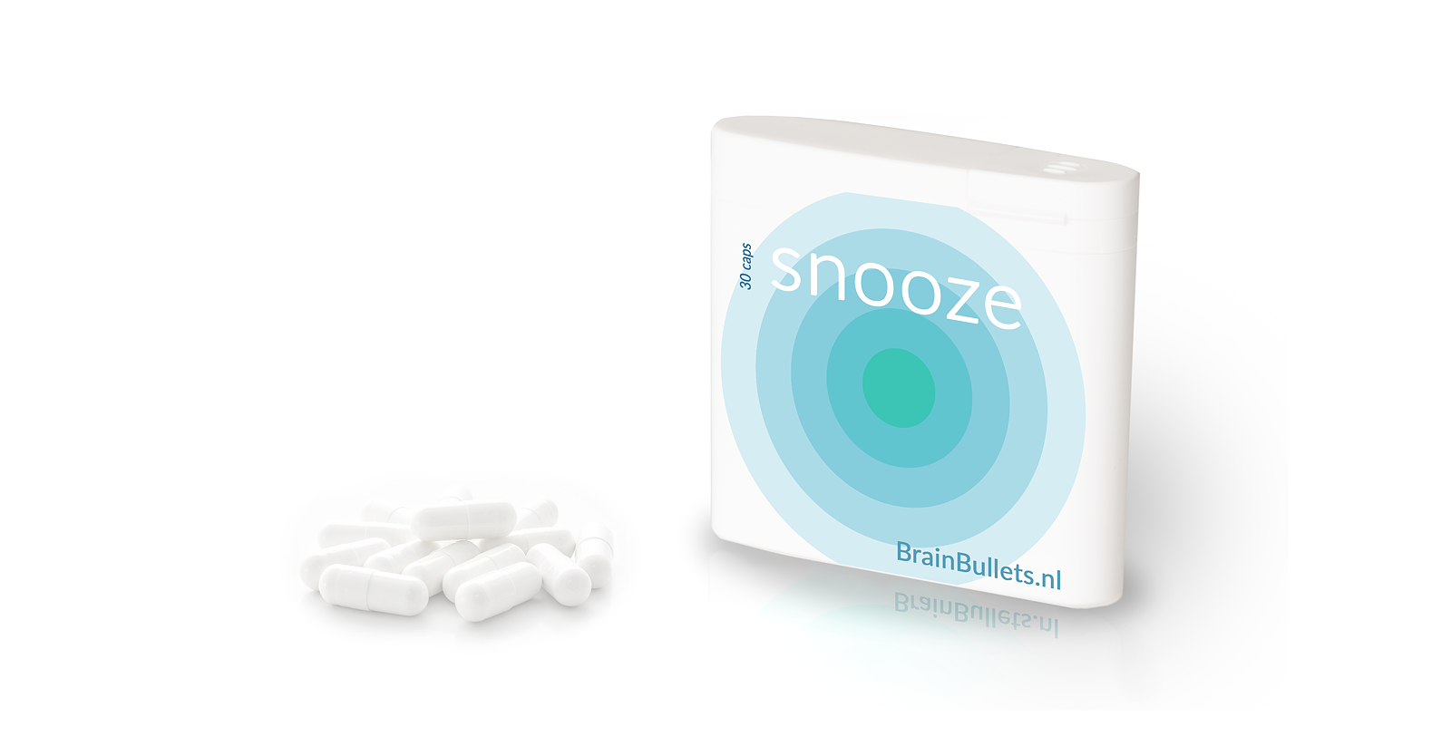 snooze sleeping melatonine pills package