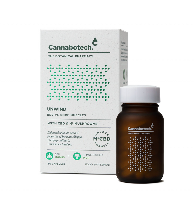 Cannabotech Unwind post workout -CBD and functional mushrooms  When Nature Calls