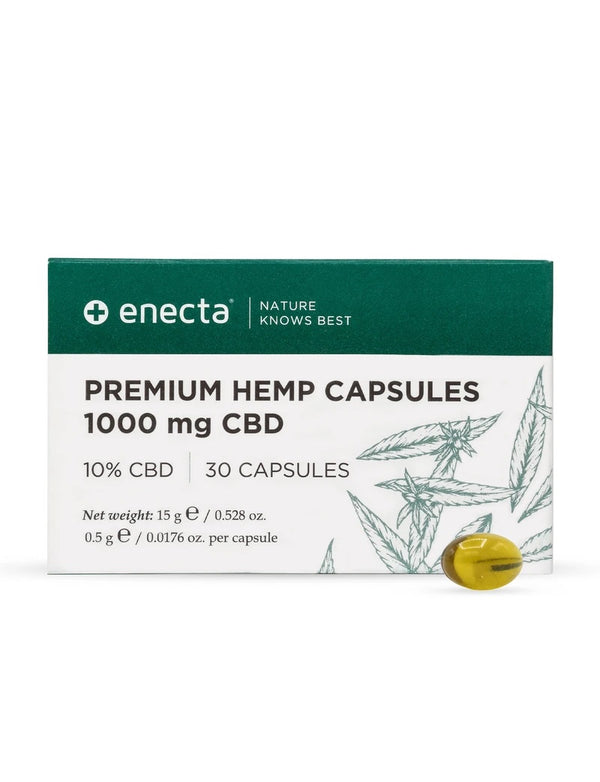 Enecta CBD capsules 10% - When Nature Calls
