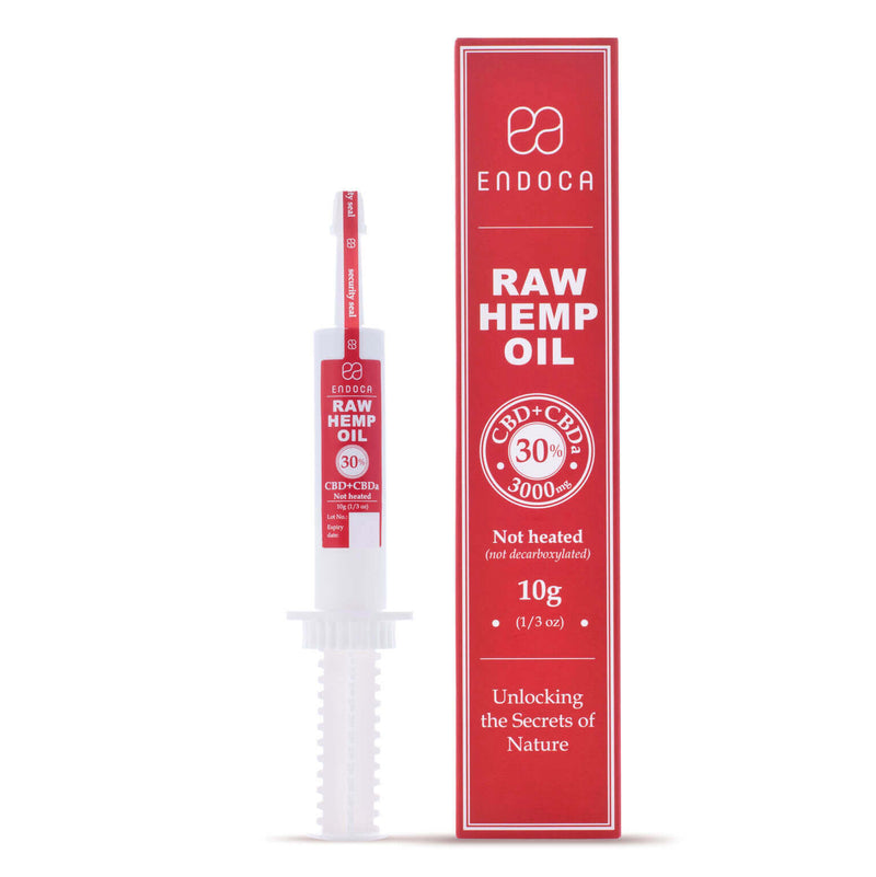 Endoca Raw Hemp Oil 30% Extract Paste 10 gram - When Nature Calls