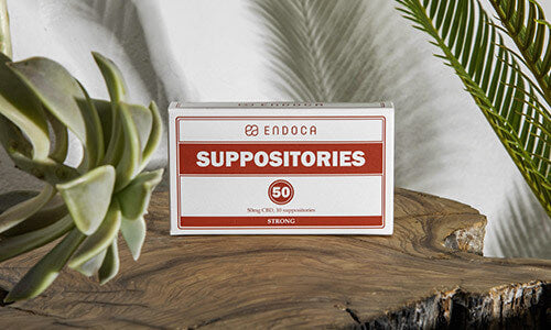 Endoca Suppositories 500mg CBD - When Nature Calls